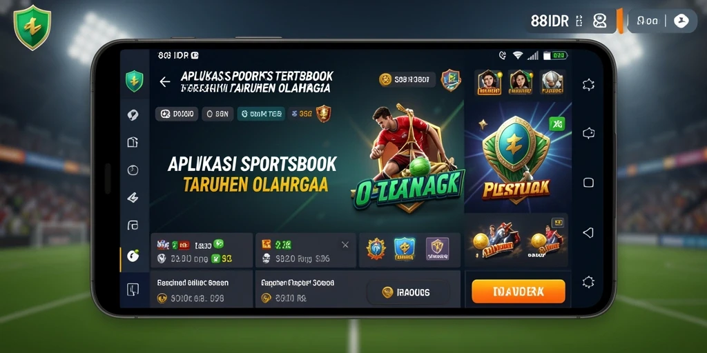 Tampilan gameplay Sportsbook yang menarik dan dinamis.