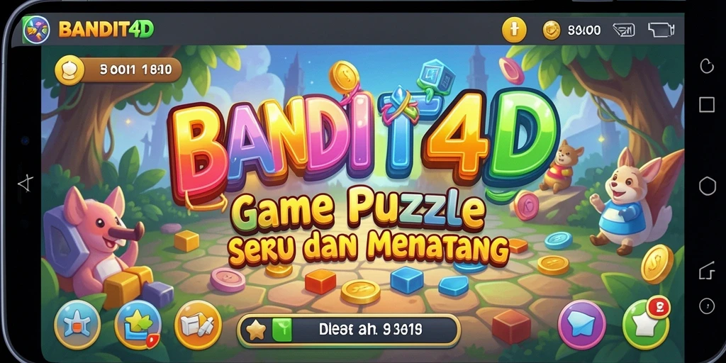 Tampilan gameplay menarik penuh dengan tantangan puzzle.