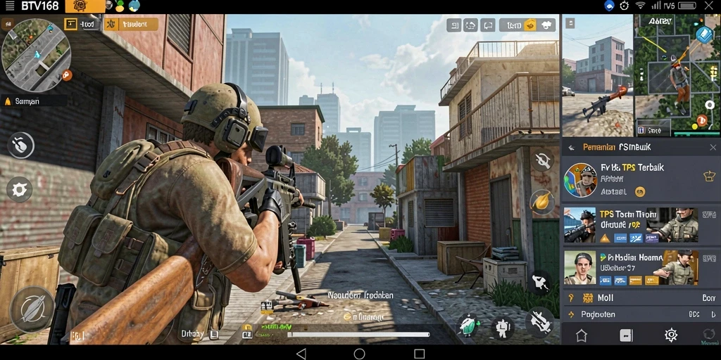 Tampilan gameplay BTV168 yang mendebarkan dan penuh aksi.