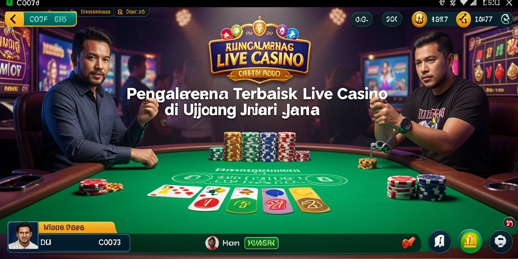 Gameplay seru dan menarik di C0077 Live Casino.