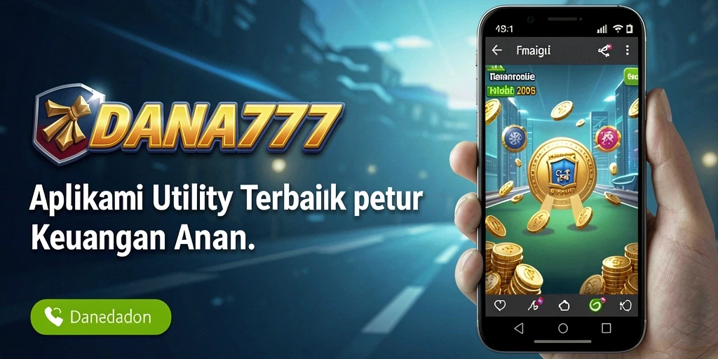 Tampilan utama DANA777 menampilkan grafik pengeluaran yang menarik.
