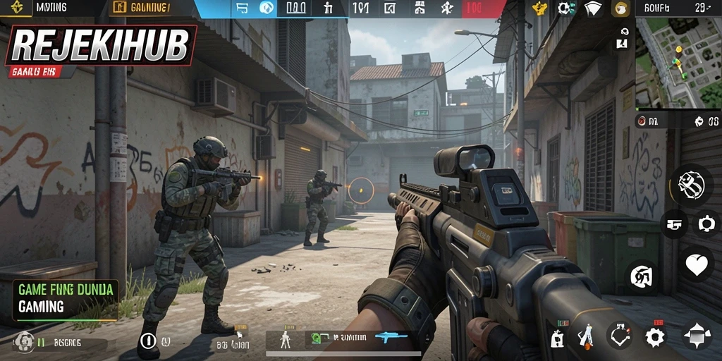 Pengalaman thrilling dalam aksi permainan FPS REJEKIHUB.