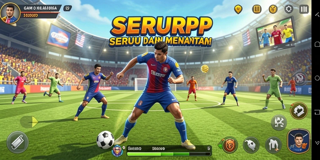 Tampilan gameplay SERURP yang mendebarkan dan realistis.