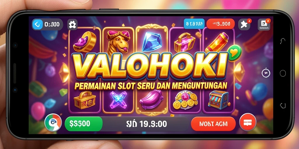 Tampilan menarik gameplay Slot di VALOHOKI.