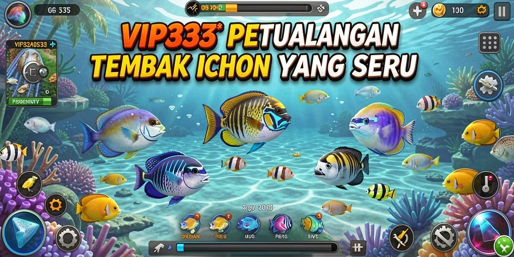 Screenshot gameplay Tembak Ikan yang penuh aksi.