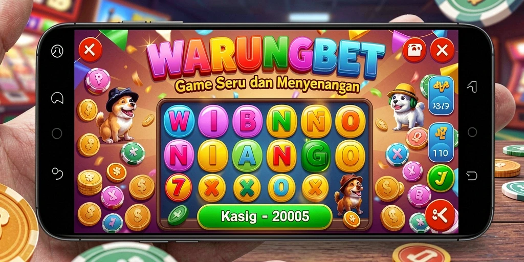 Screenshot gameplay WARUNGBET yang menarik dan penuh warna.